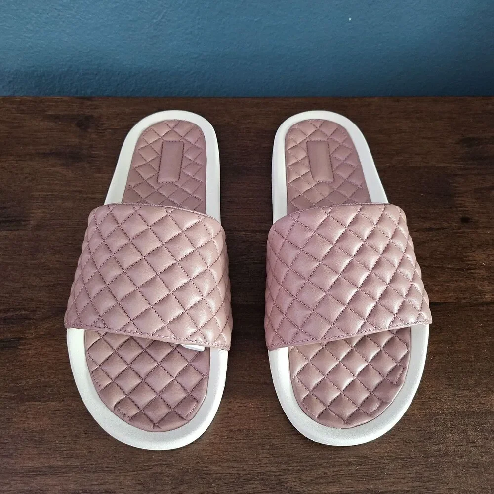 APL Athletic Propulsion Labs Unisex Lusso Slide in Beachwood Pristine Sz 10 NEW